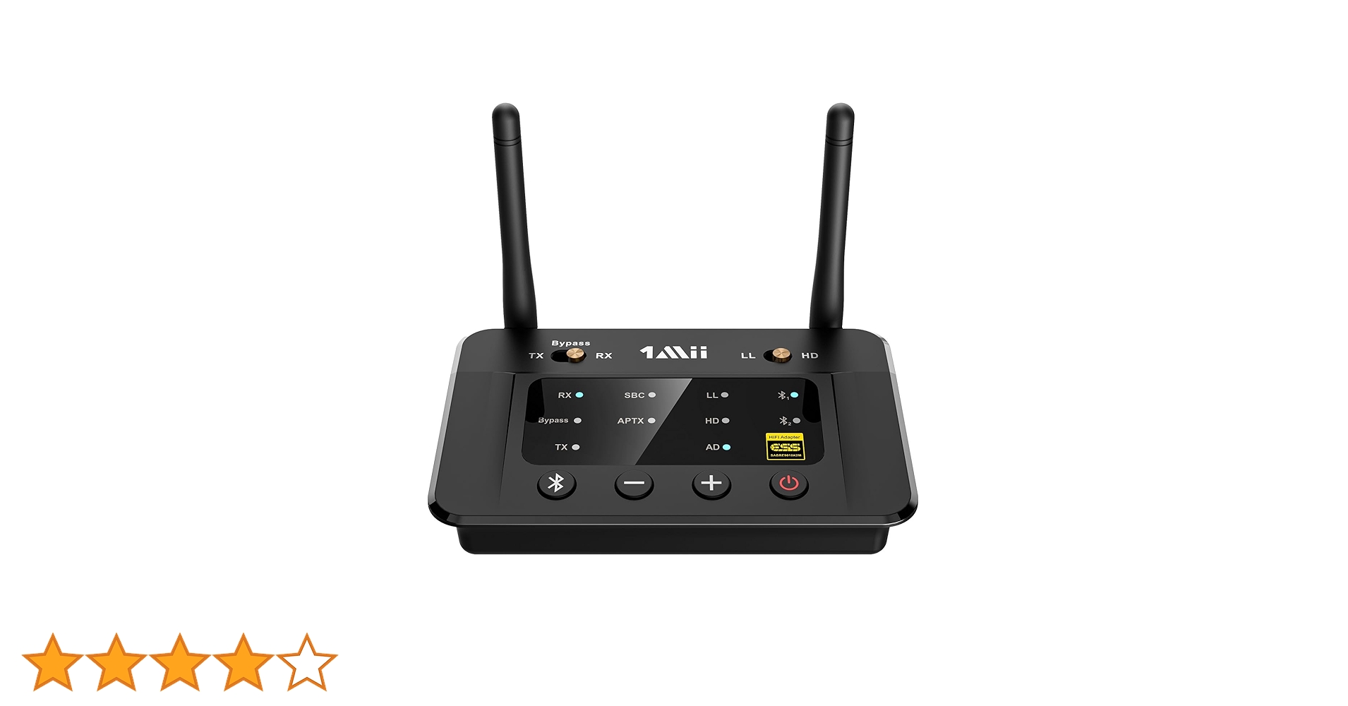 美品1Mii B03Pro+ トランスミッター Amazon.com: 1Mii B03Pro Bluetooth 5.3 Transmitter Receiver